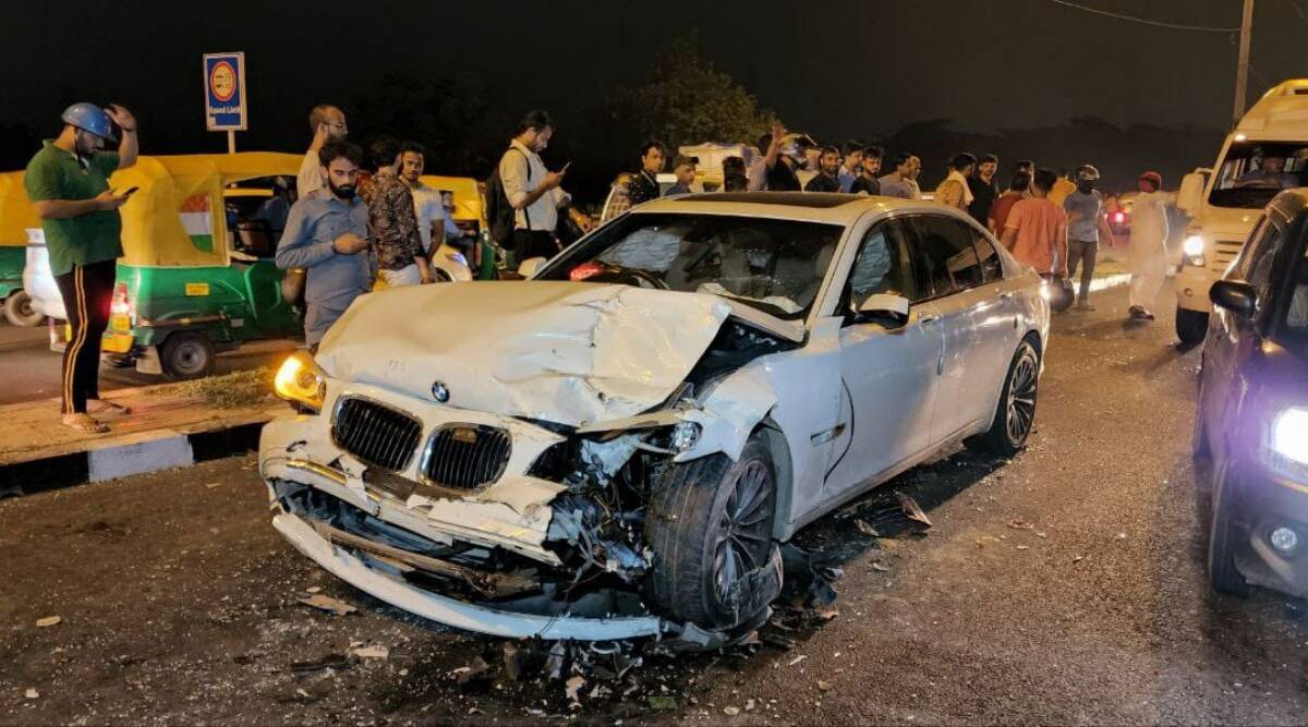 BMW ‘driven by ex-MLA’ hits multiple vehicles on Geeta Flyover in Delhi, at least three injured