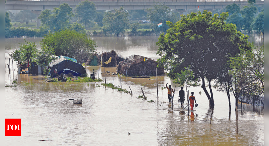 Delhi: Yamuna past danger mark, 12,000 evacuated | Delhi News