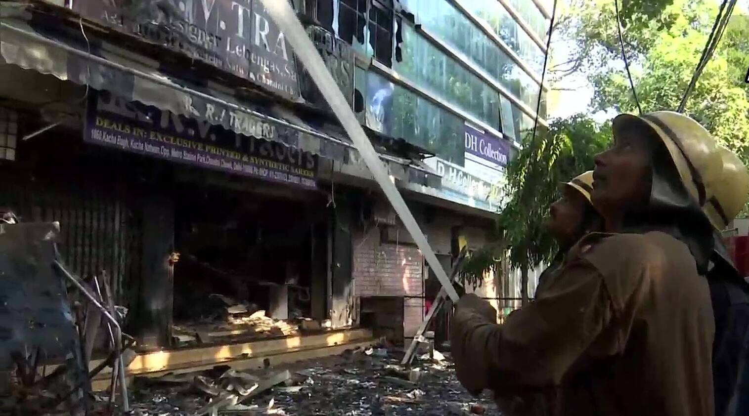 Delhi: Textile shop owners estimate huge losses after Chandni Chowk fire, ask authorities for compensation