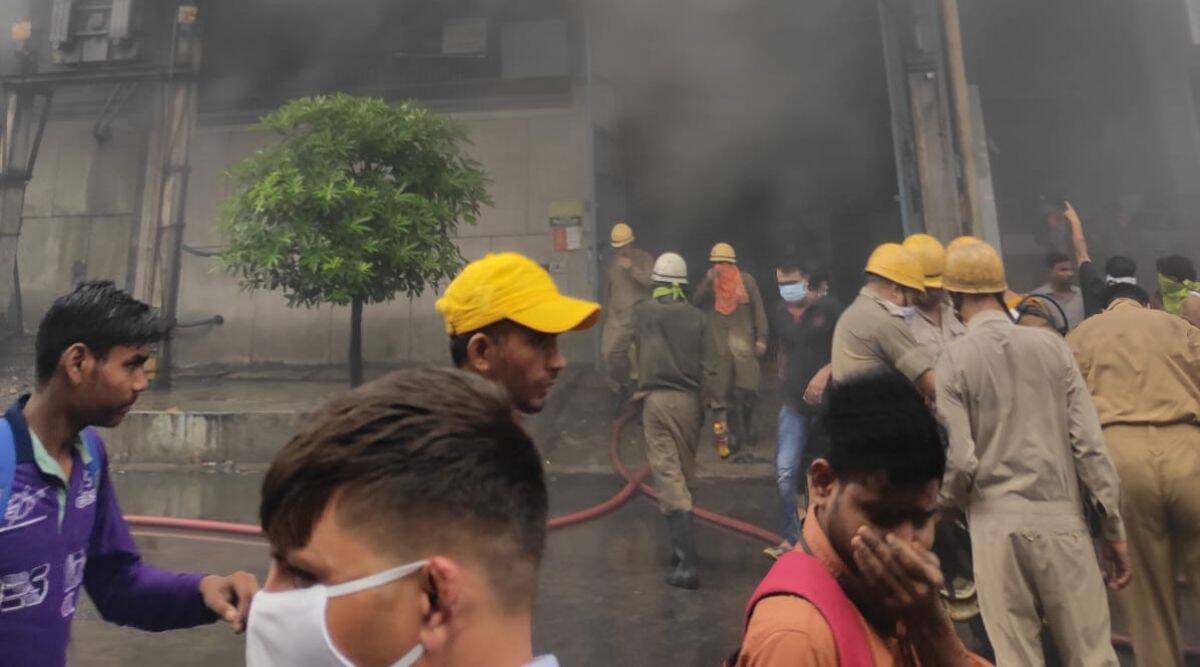 Fire breaks out at shoe factory in Delhi’s Narela, blaze ‘under control’
