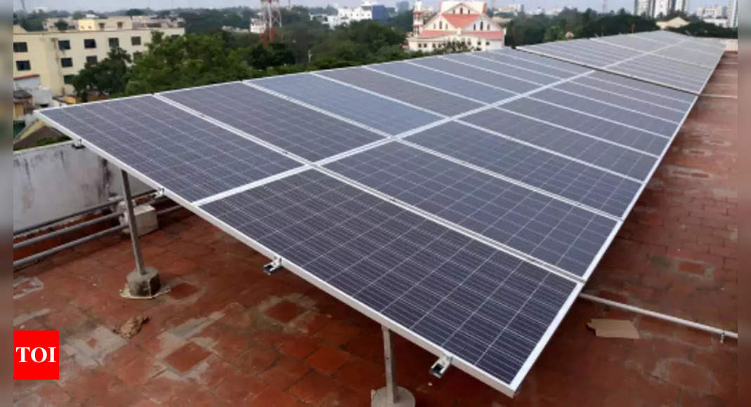 Solar panels on roof: Delhi govt plans a subsidy boost | Delhi News