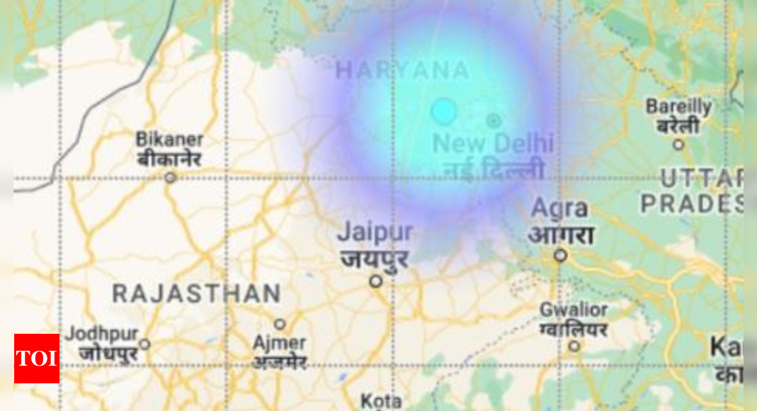 Earthquake of 3.8 magnitude strikes Delhi-NCR | Delhi News