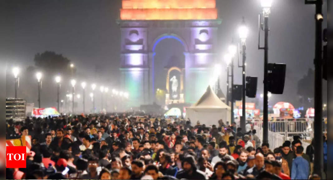 New Year celebrations in Delhi as people welcome 2023 with gusto | Delhi News