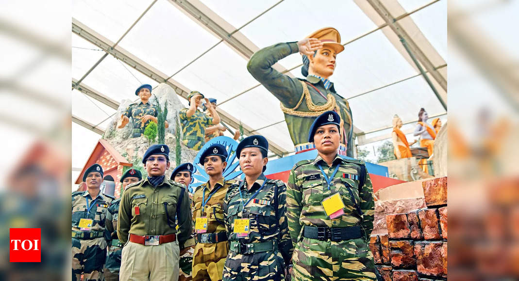 The first women of Republic Day parade