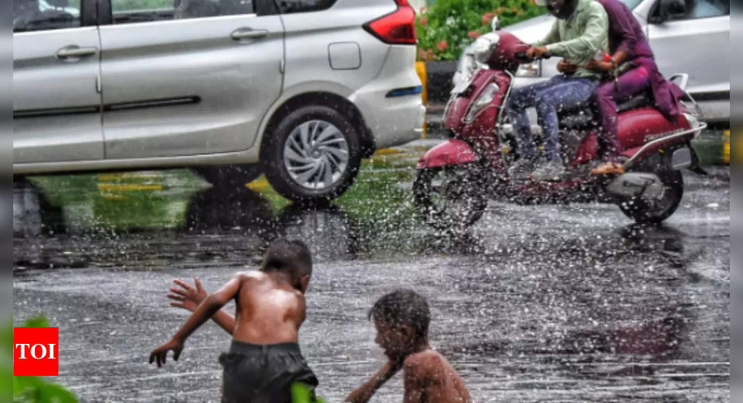 Respite from heat as parts of Delhi witness rain | Delhi News