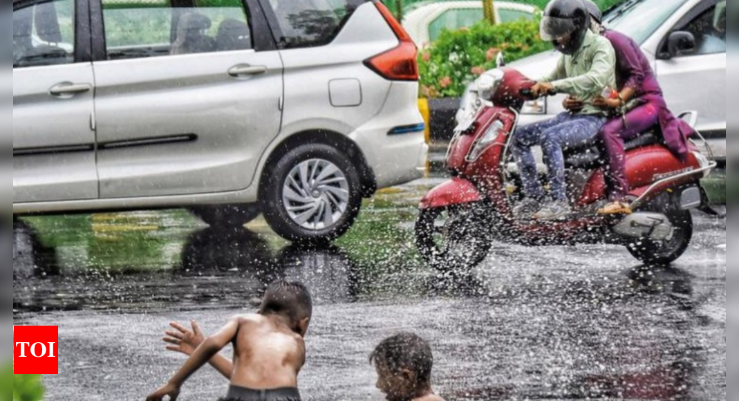 Delhi reaps joy of cyclone, gets relief from heat | Delhi News