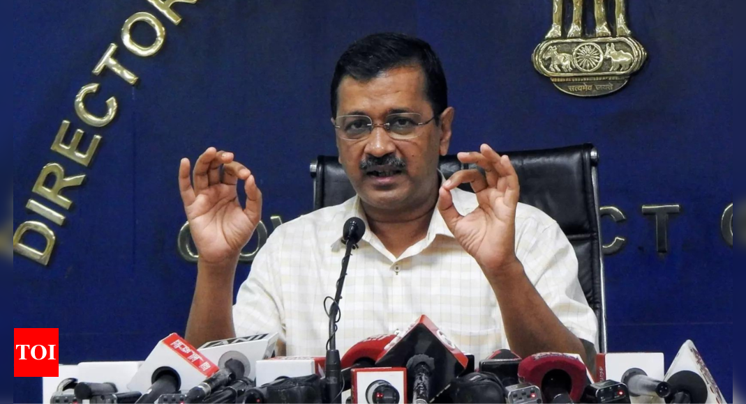 Those who can’t manage trains, how will they run country: Arvind Kejriwal’s dig at BJP | Delhi News